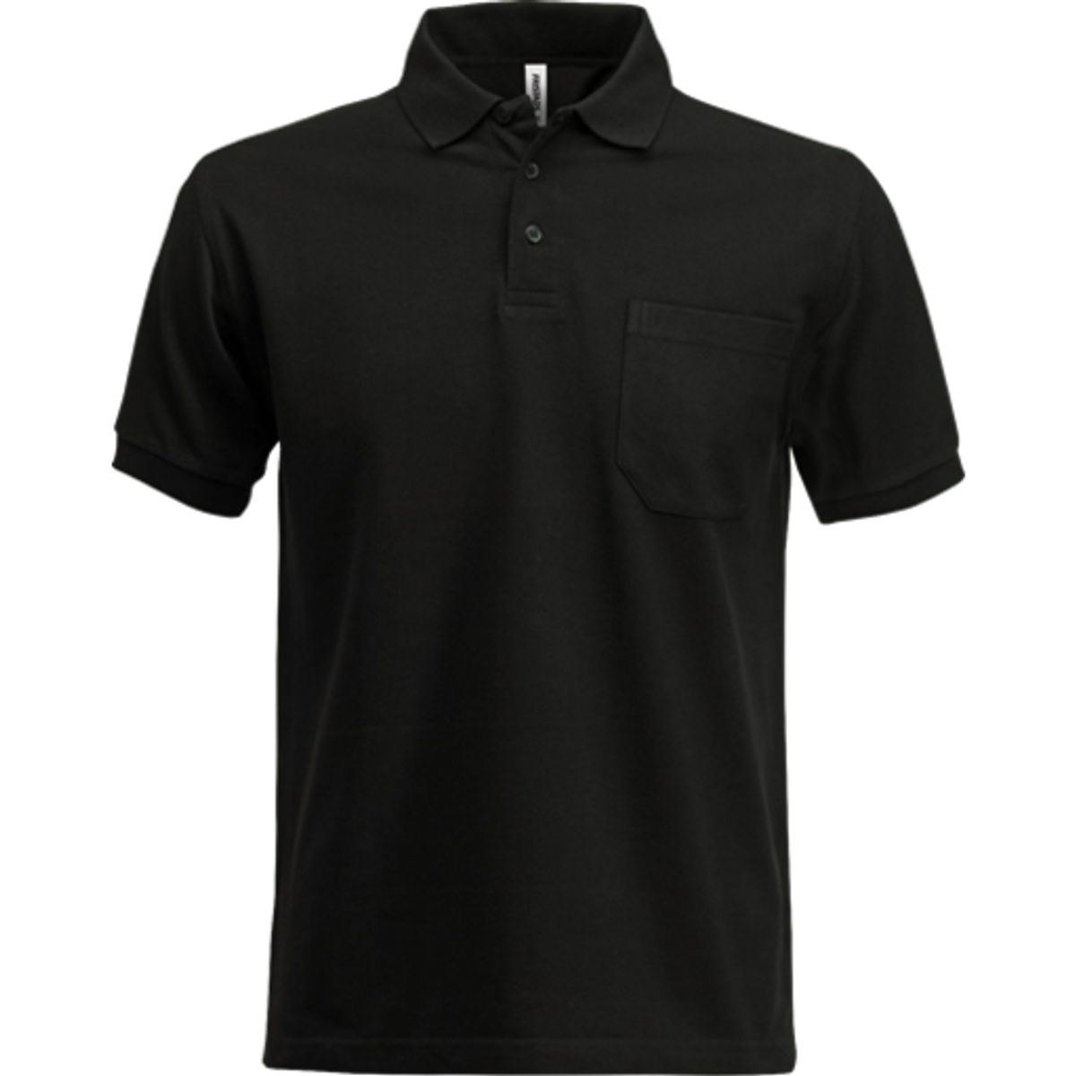 Kansas poloshirt 100219-940, sort, str. L