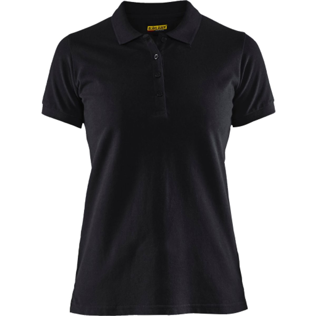 Dame poloshirt sort l