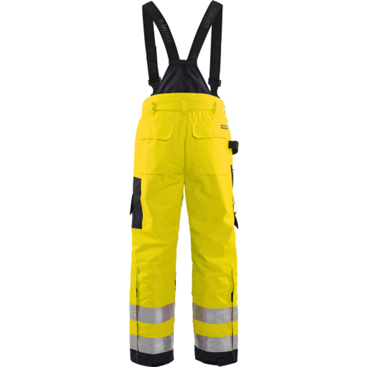 Hi-vis vinterbuks gul/sort c52