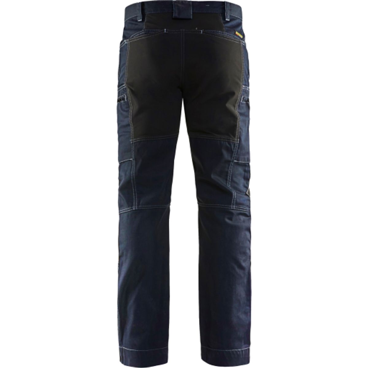 SERVICE BUKSER STRETCH, DENIM MARINEBLÅ/SORT C50