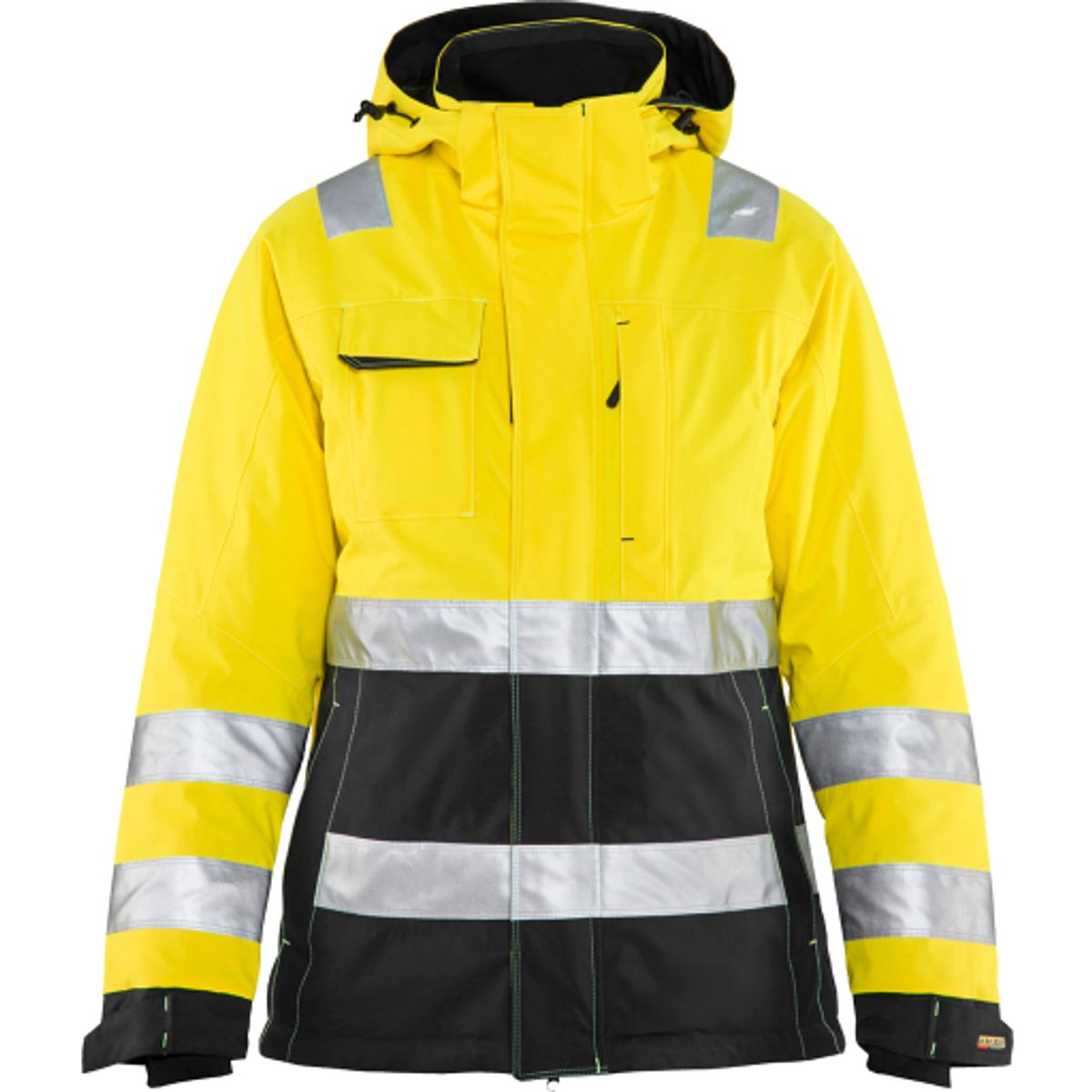 Dame high vis vinter jakke hig