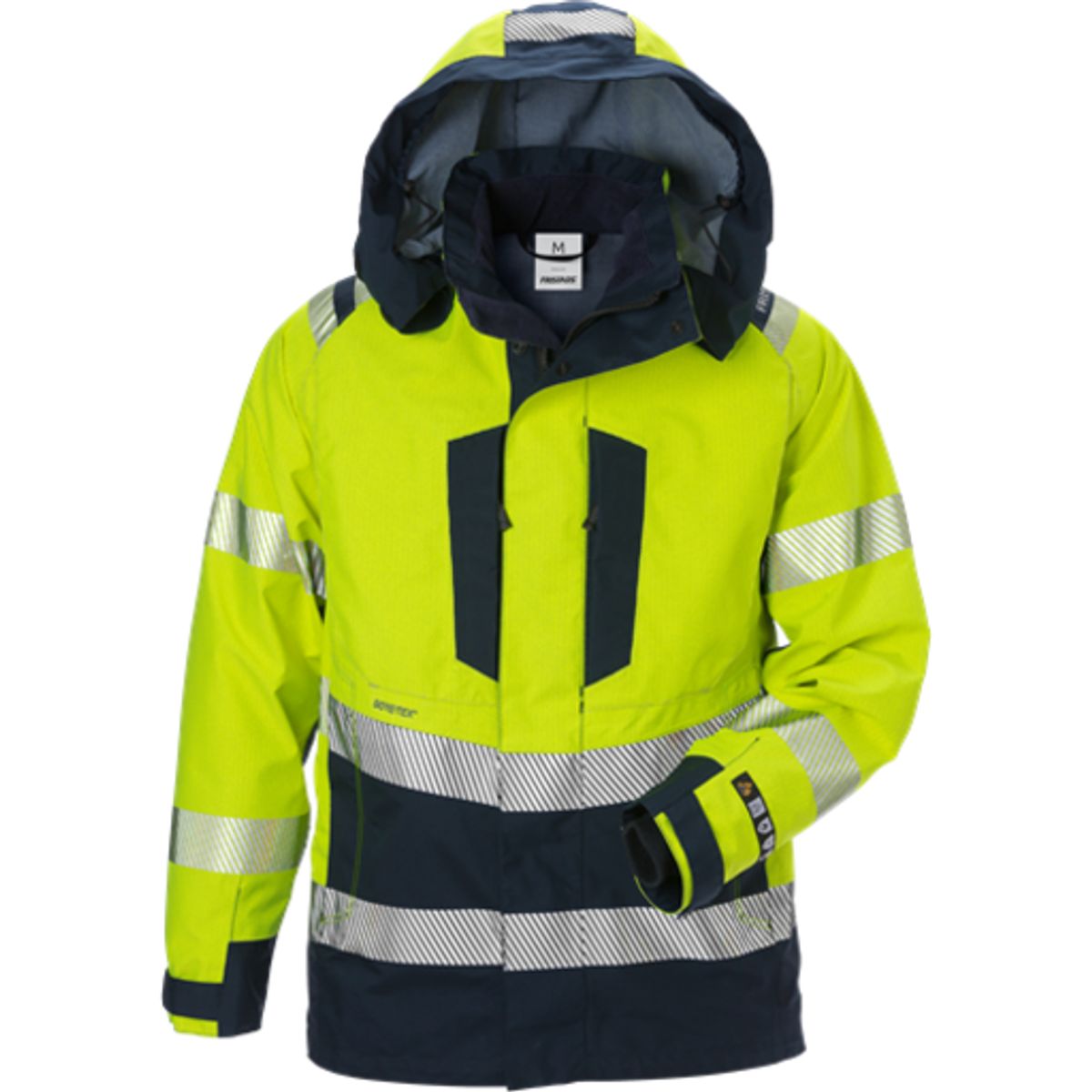 Flamstat hi vis gore-tex jakke