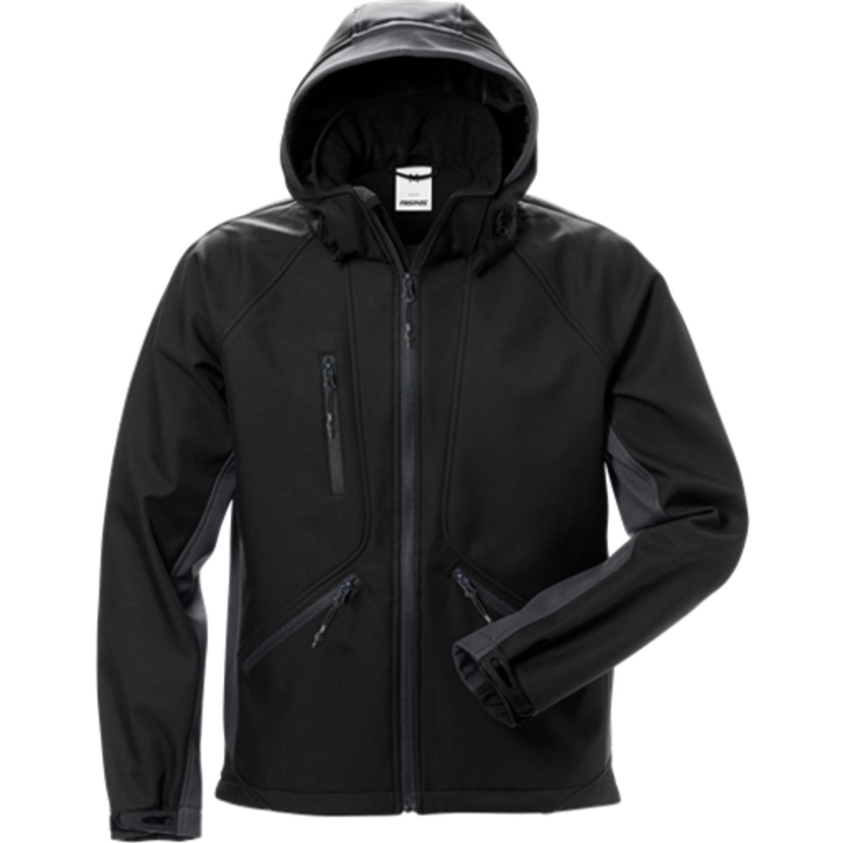 SOFTSHELL JAKKE SORT/GRÅ 3XL SORT/GRÅ 3XL A-CODE