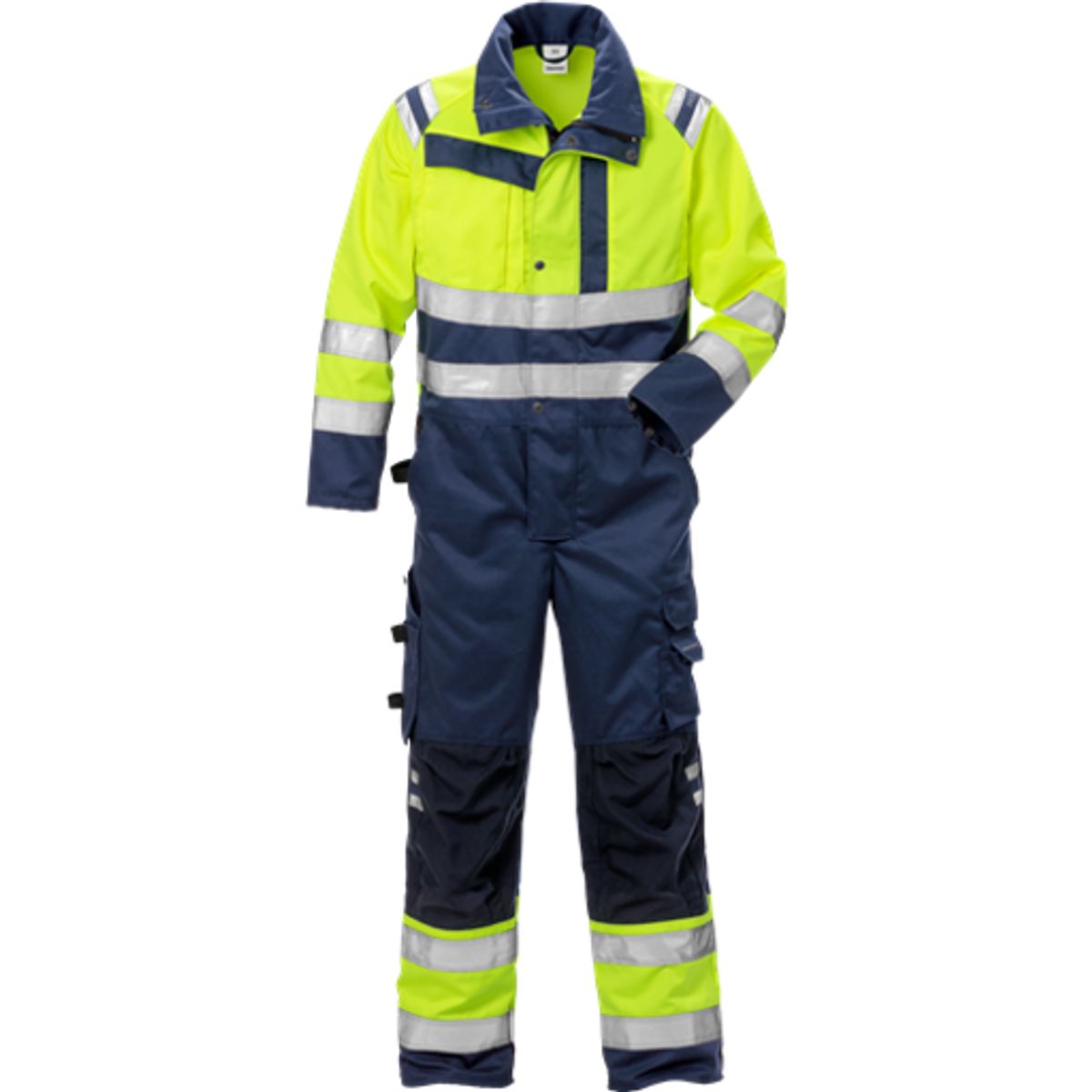 Hi vis kedeldragt gul/blå m