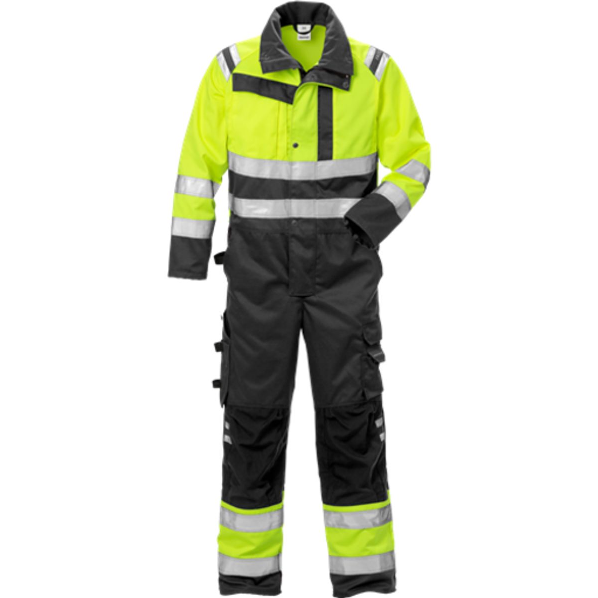 HI VIS KEDELDRAGT KL.3 8026 L FRISTADS HV. GUL/SORT L