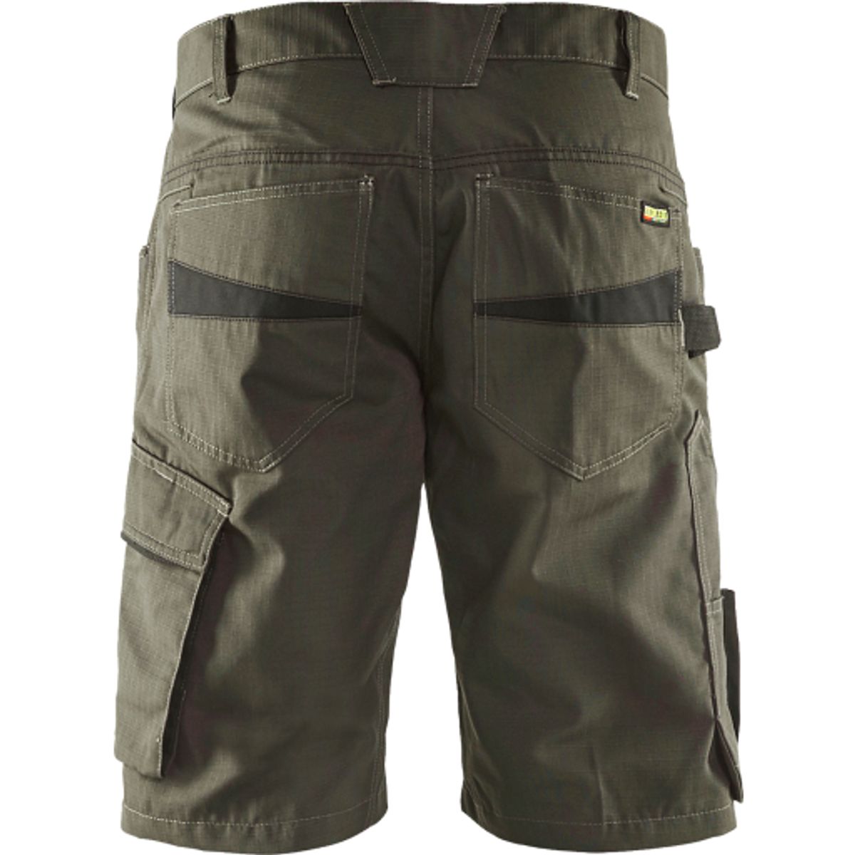 SERVICE SHORTS OLIVENGRØN/SORT DARK OLIVE GREEN /BLACK C56