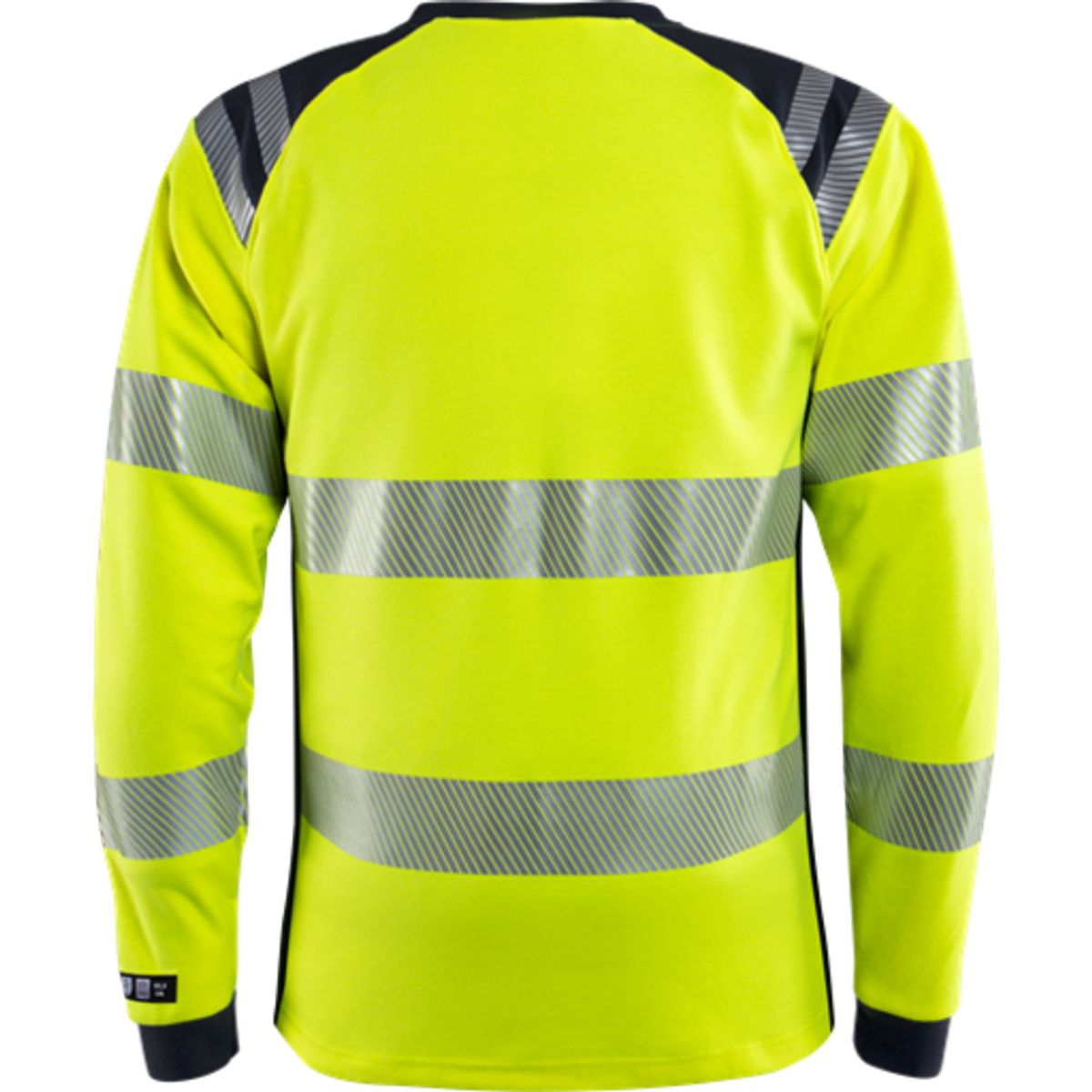 Kansas t-shirt 131146, high-vis gul/marine str. XL