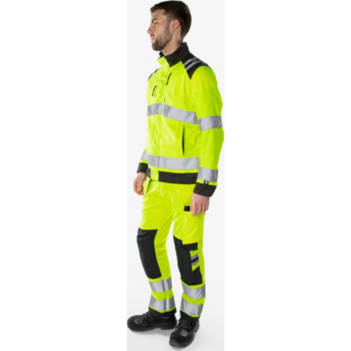 HiVis Green Jakke kl.3 2XL