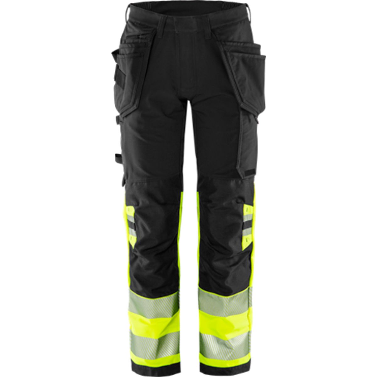 HiVis Green håndværker stretch