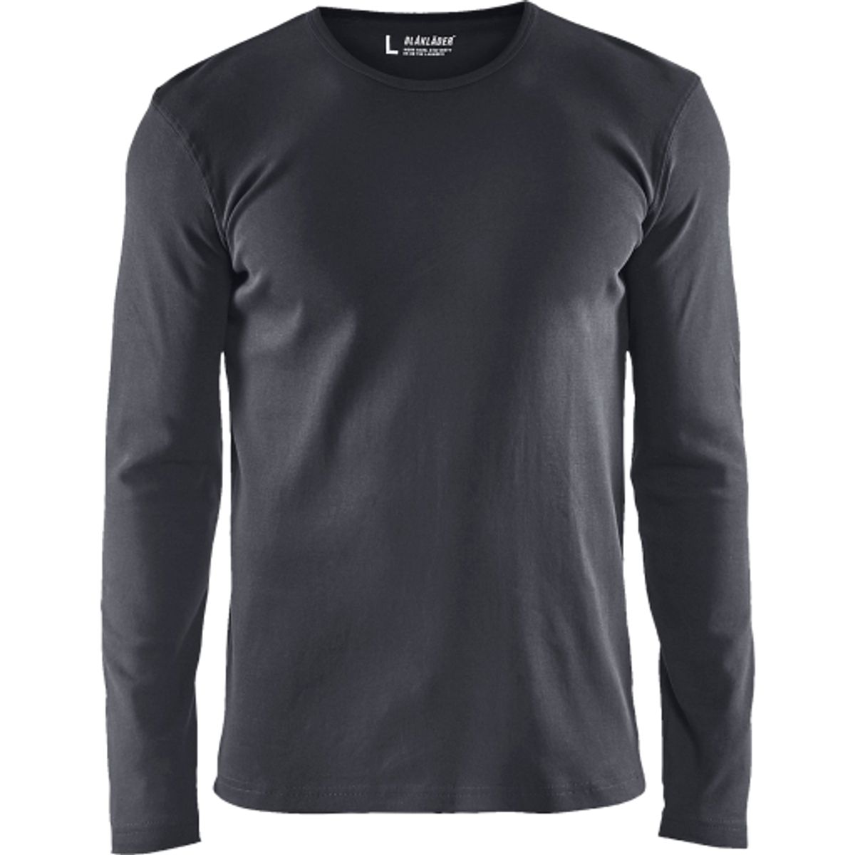 Blåkläder T-shirt 33141032, lange ærmer, mørk grå, str. XL