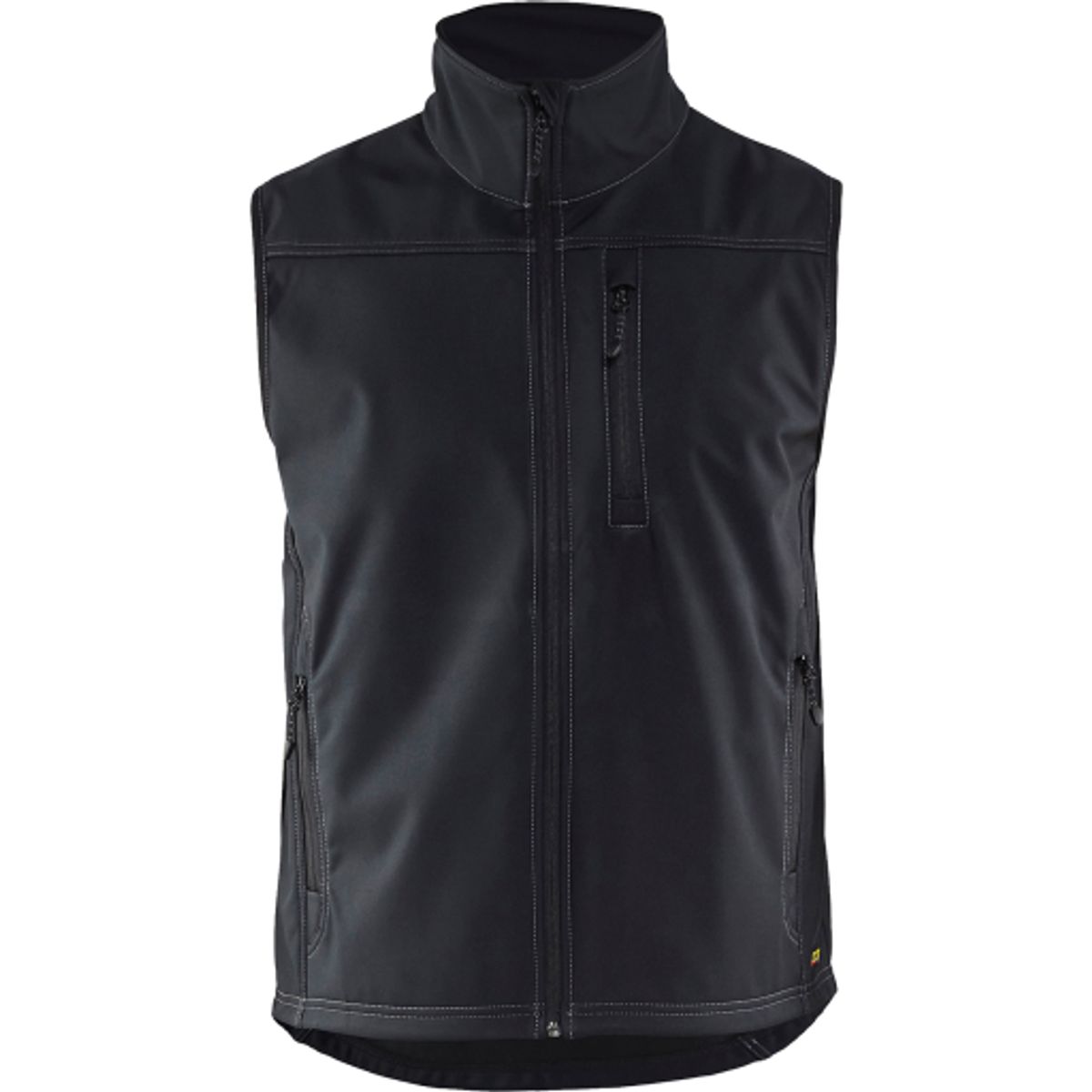 Softshell vest sort xxl