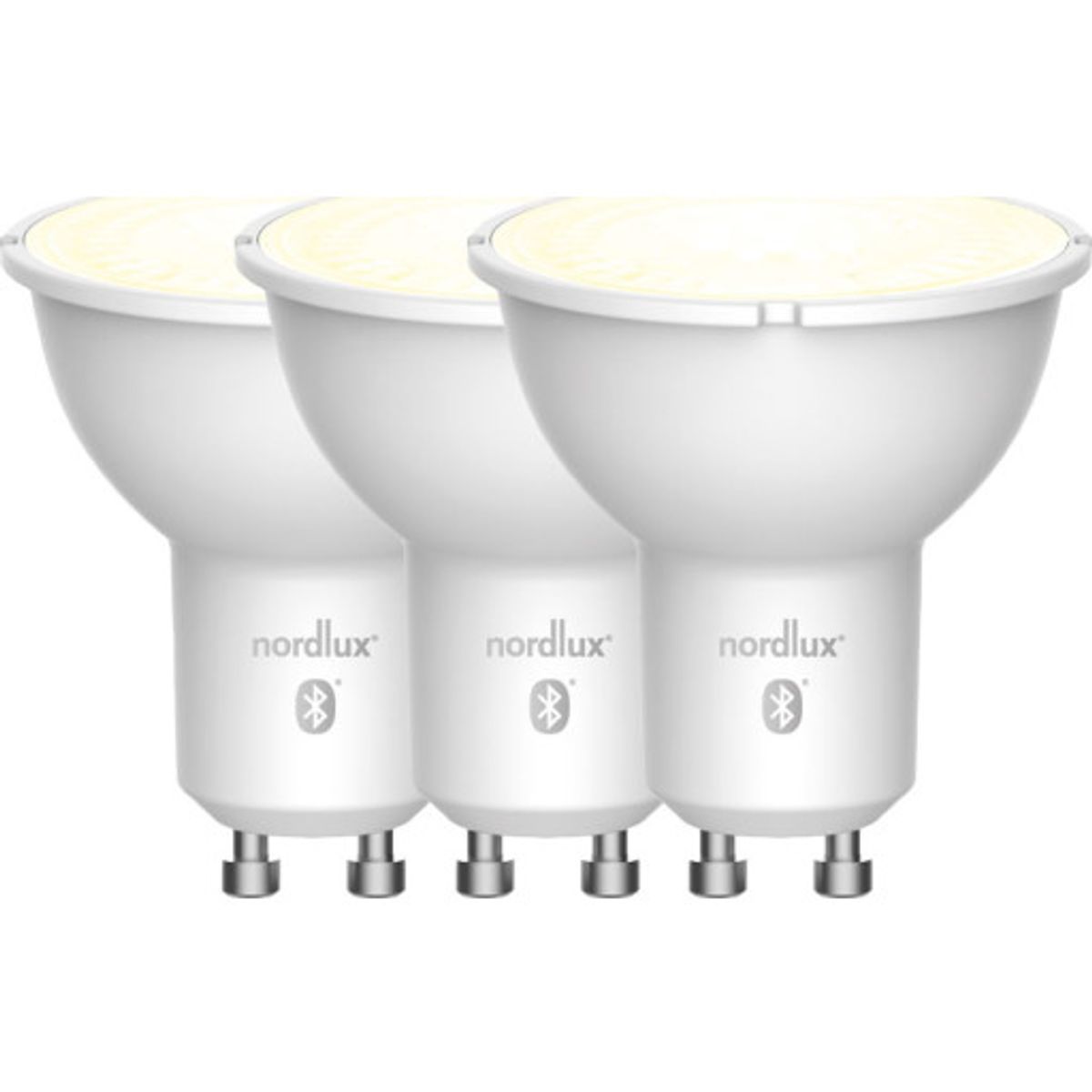 Nordlux Smart GU10 pærer, 2200K-6500K, 4,8W, 3-pak