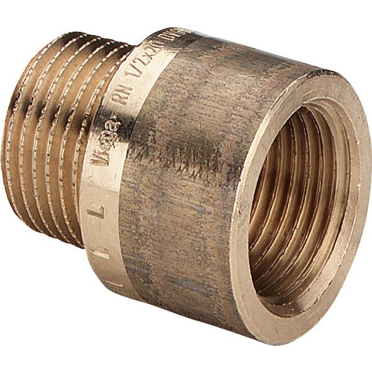 1/2" x 80 mm Rødgods Silicium Bronze haneforlænger