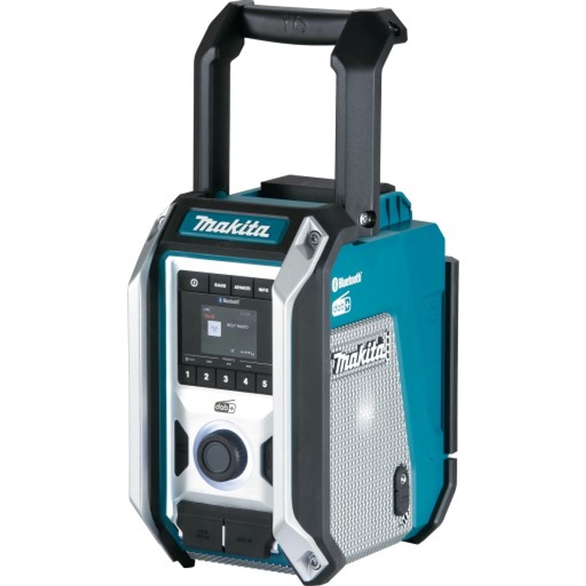 Makita DAB+ og Bluetooth arbejdsradio m. subwoofer - 18V