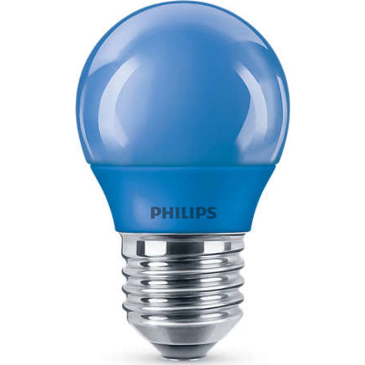 Philips E27 kronepære, 3,1W, blå