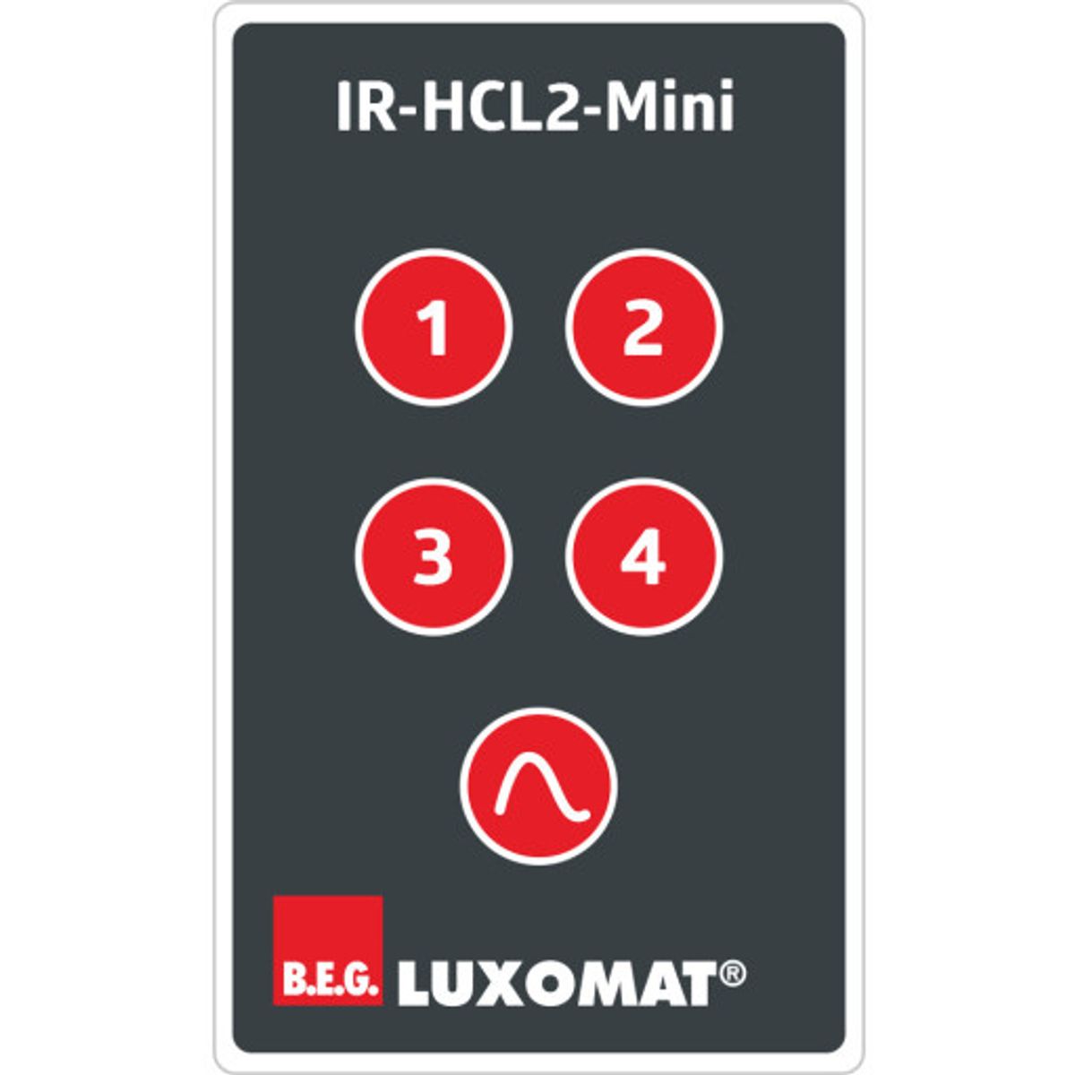 IR-HCL2-Mini Fjernbetjening