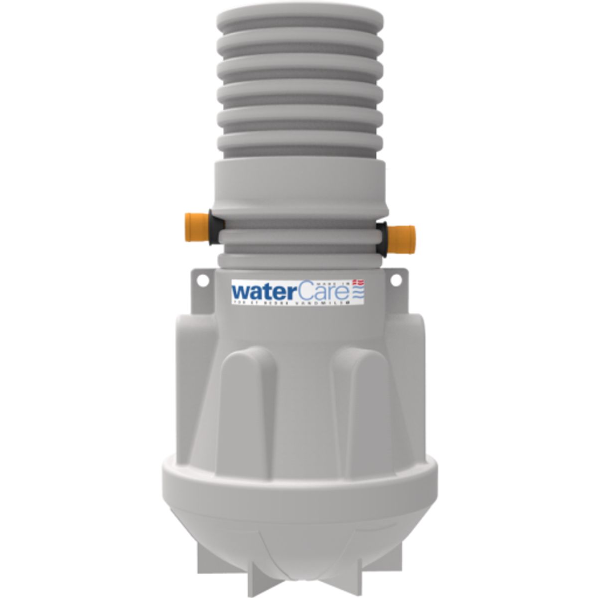 WaterCare 2 l/s fedtudskiller m/sf., 110 mm til-/afgang, i jord