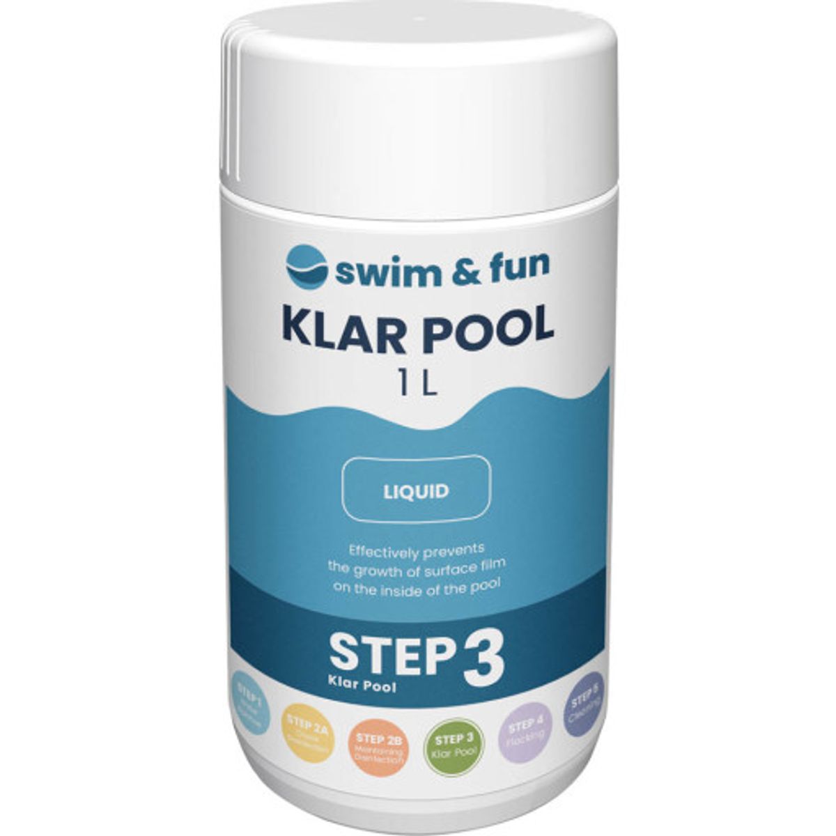 Swim & Fun Klar Pool, 1 liter