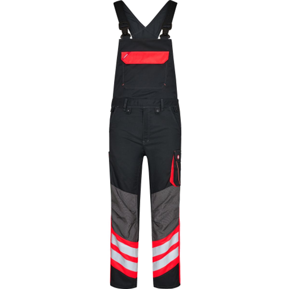 OVERALL 3870-217 SORT/RØD 72