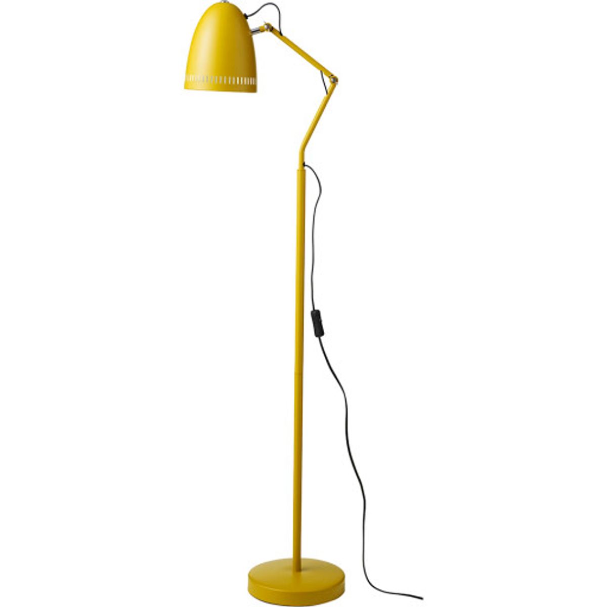 Superliving Dynamo gulvlampe, gul