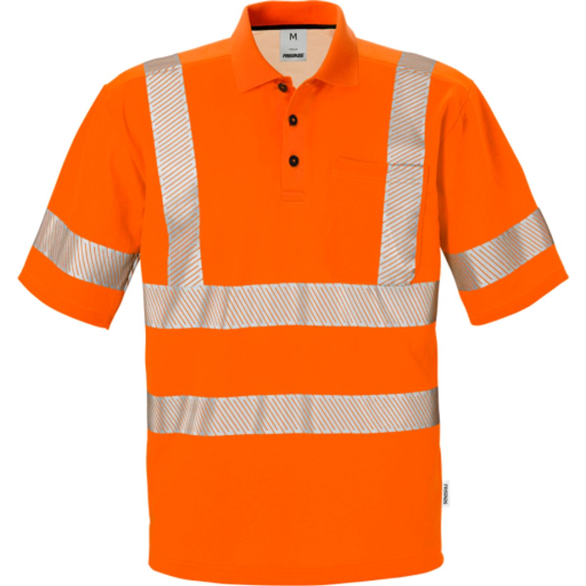 HI VIS POLOSHIRT KL.3 7406 XL