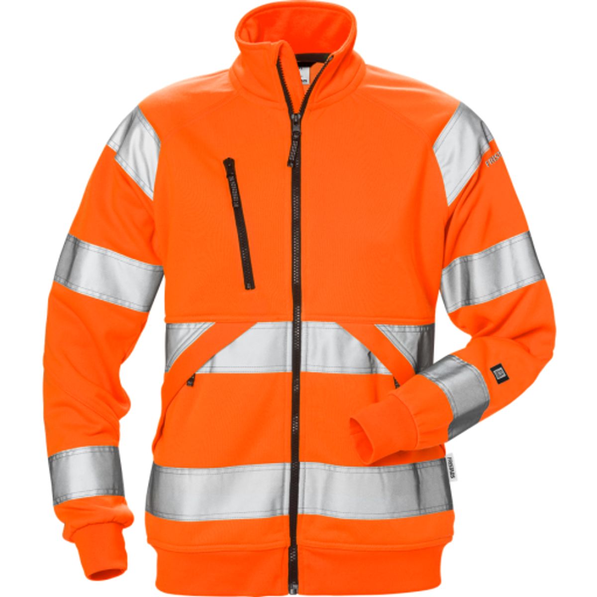 HI VIS SWEAT JAKKE DAME KL. 3