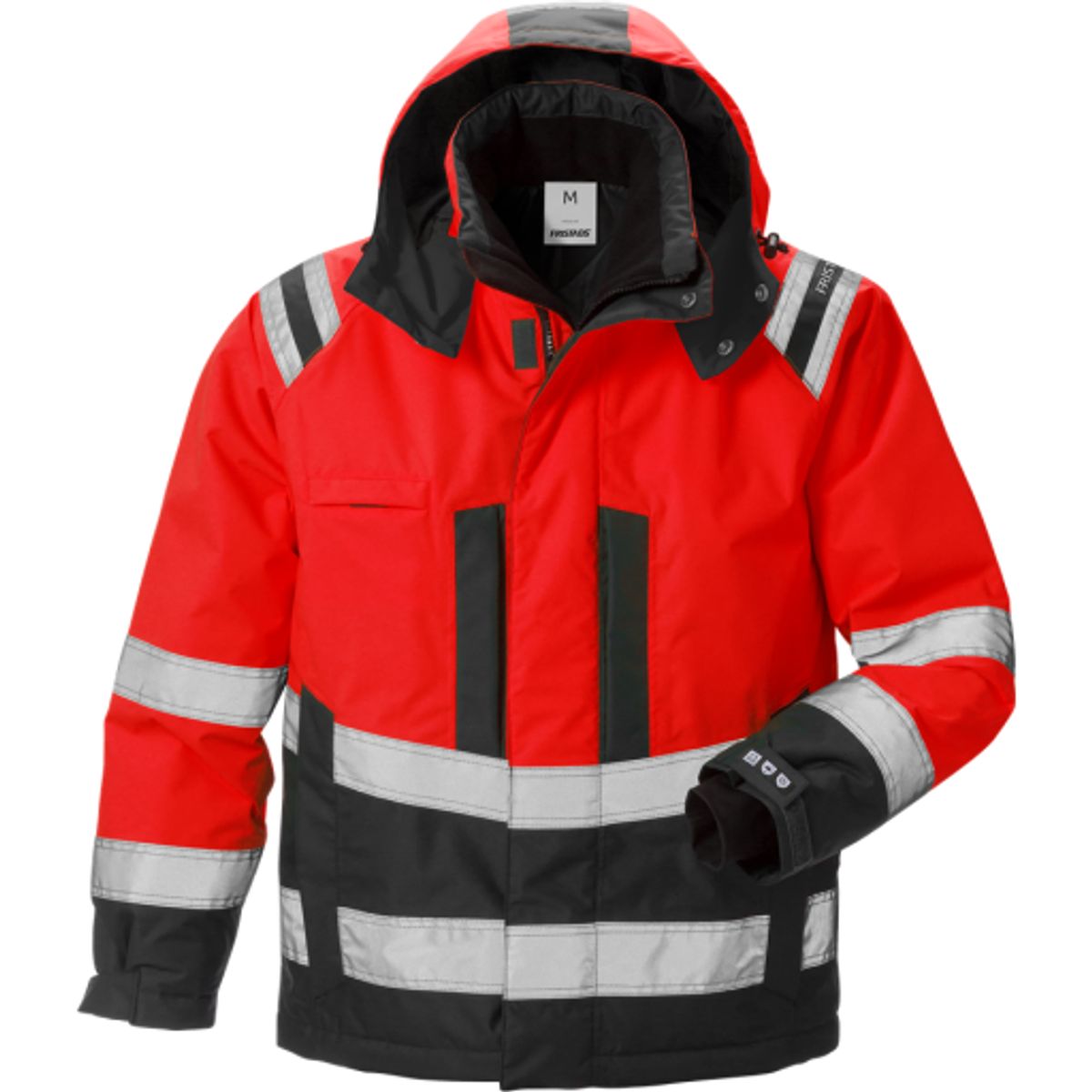 Kansas AIRTECH® vinterjakke 119626, High-Vis kl3 rød/sort, 2XL