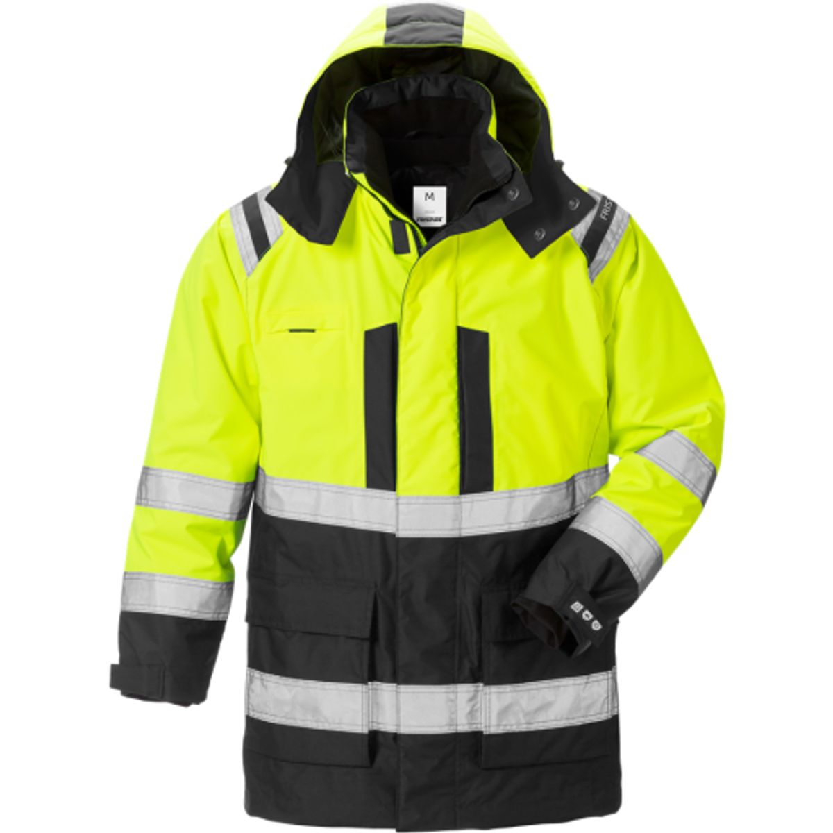 Kansas vinterparka 119628-271 High-vis kl.3 gul/sort, str. M