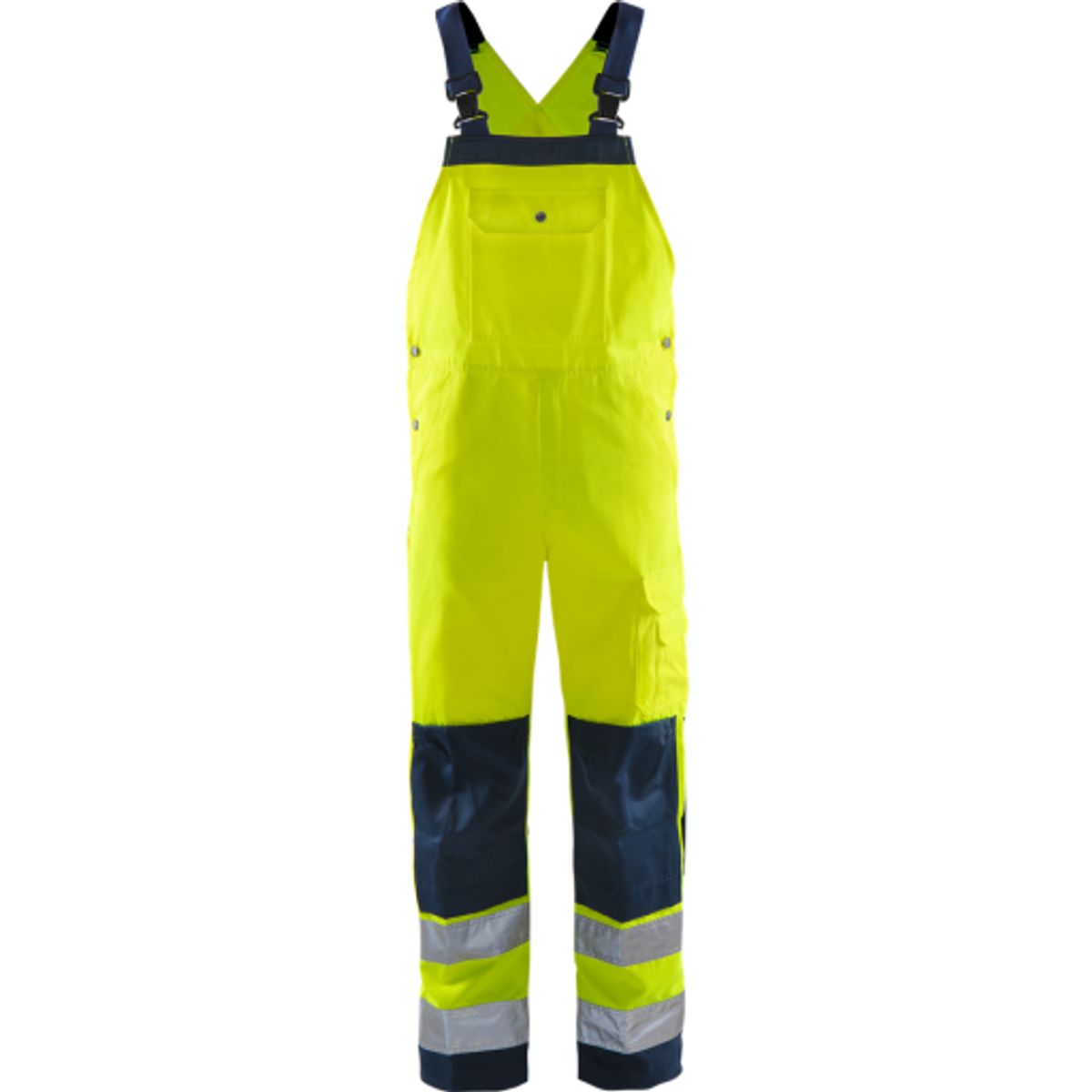 Kansas overall 100003, high-vis gul/marine str. D112