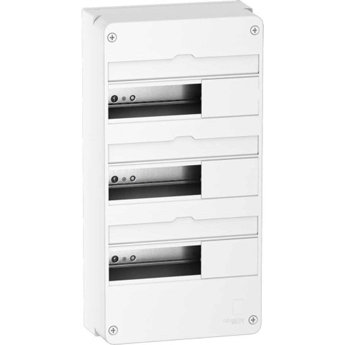 Schneider Electric Resi9 CX gruppetavle 3x13 moduler i hvid