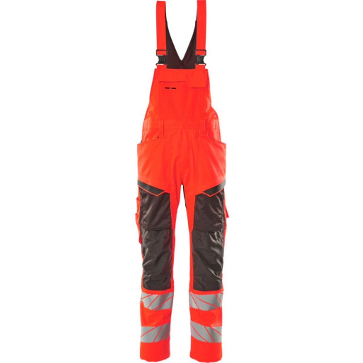 Mascot overall 19569-236, Hi-Vis kl2, rød/antracit, str. 76/C56