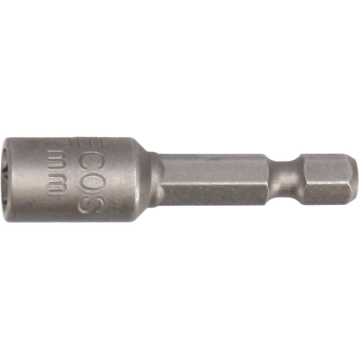 Tecos boltbits S2 stål med magnet, 1/4", 7 mm x 45 mm