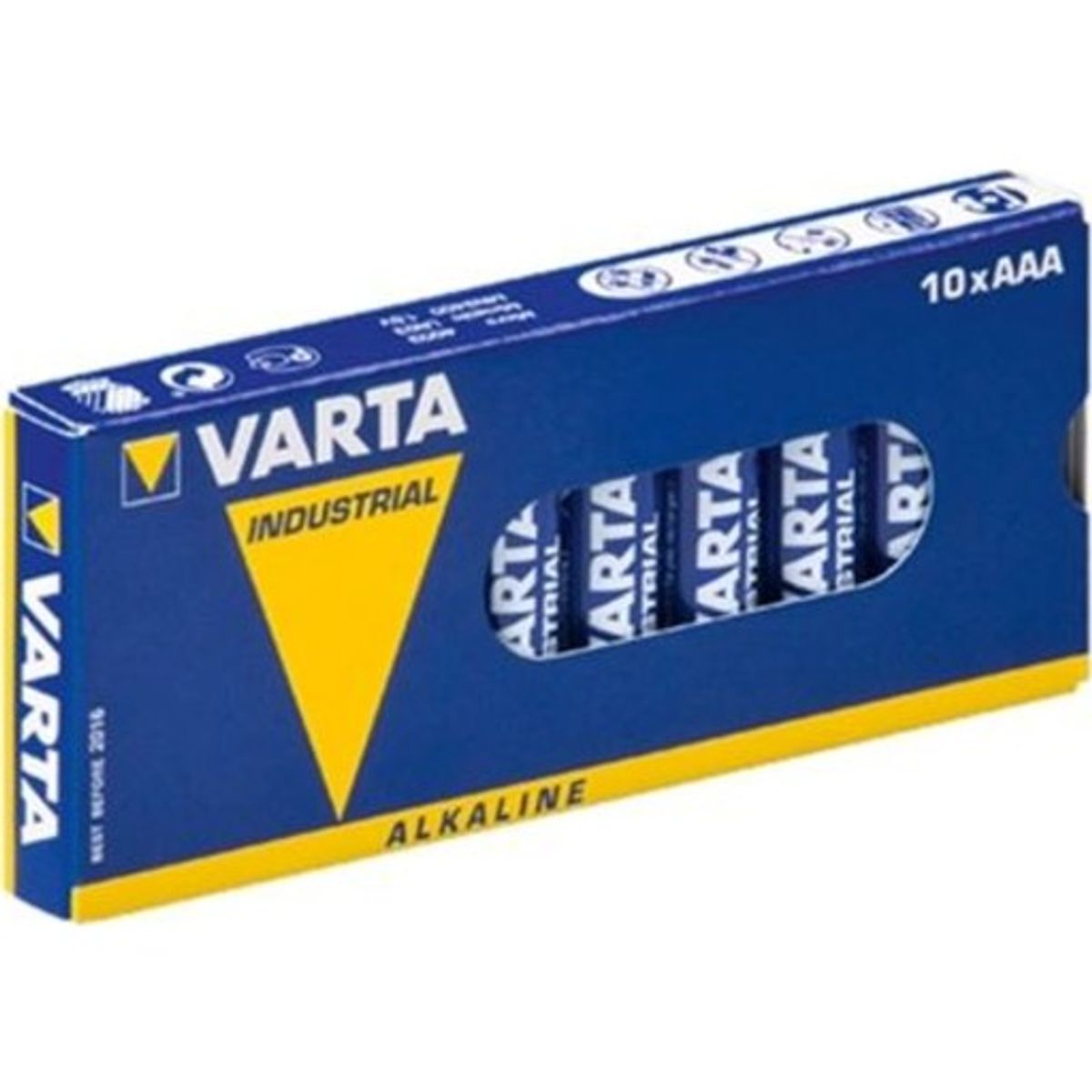 Varta Industrial Pro AAA batteri, 10 stk.