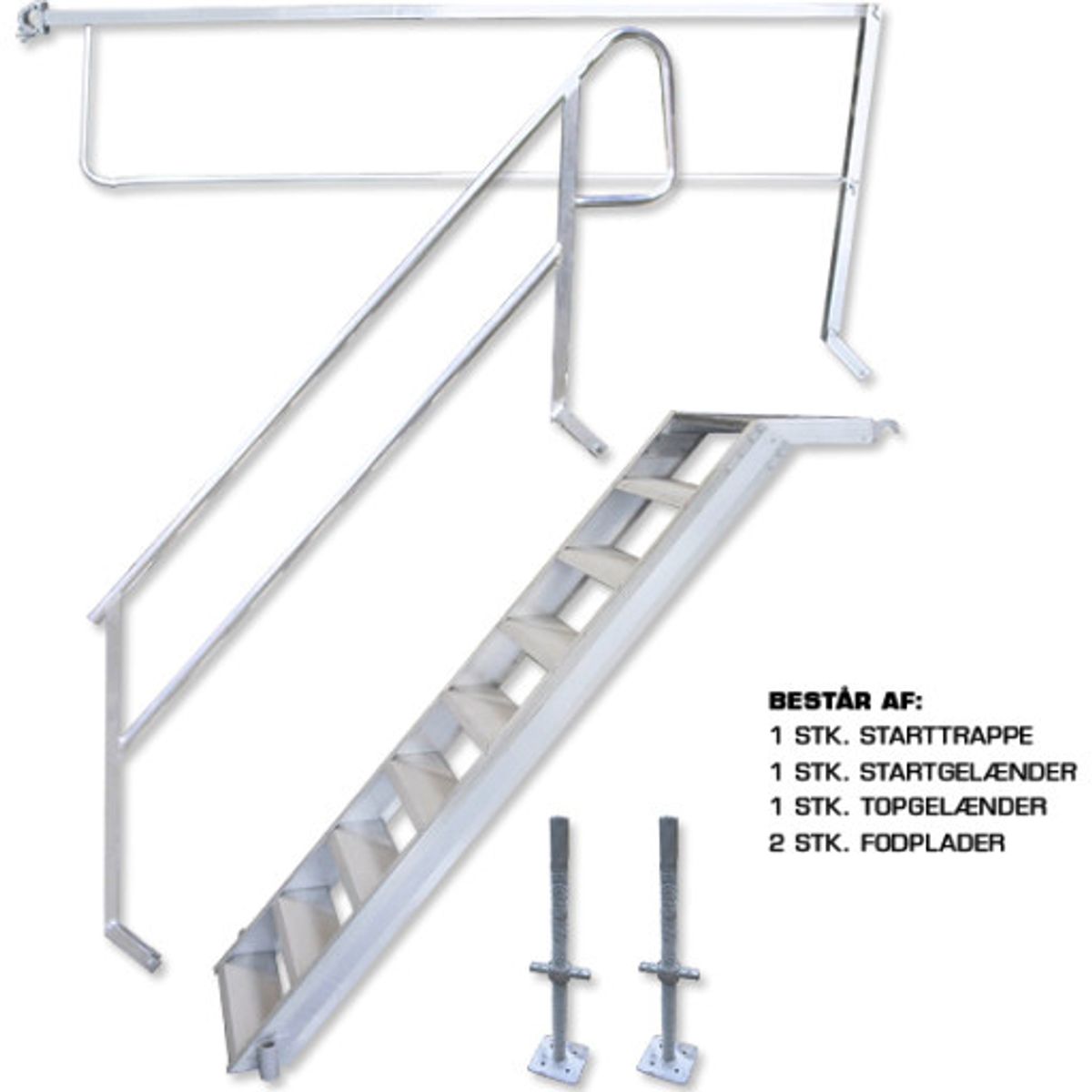 STARTSÆT TRAPPE 175CM T/305CM