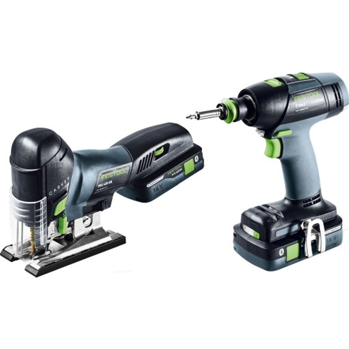 Festool 18-V-håndværkerpakke T 18+3/PSC 420 HPC I-Set