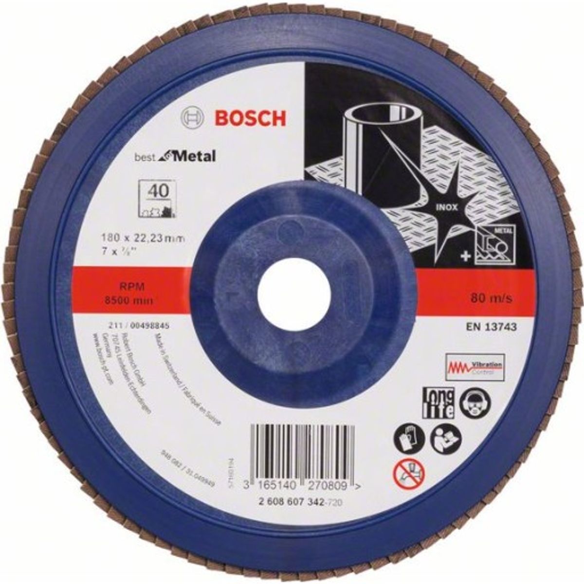 10 stk BOSCH 2608607342