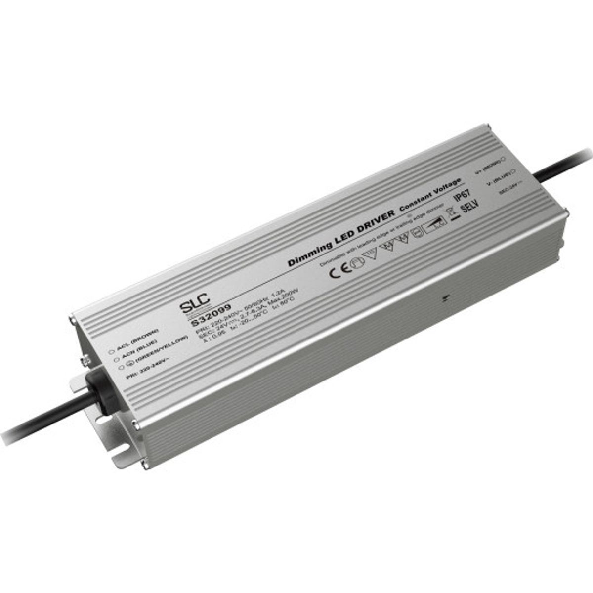 SLC LED driver, dæmpbar, 200W