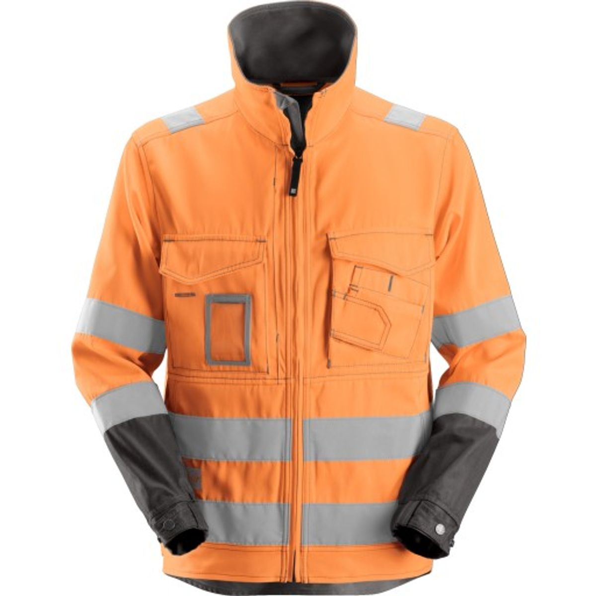 JAKKE 1633 ORANGE/GRÅ 3XL