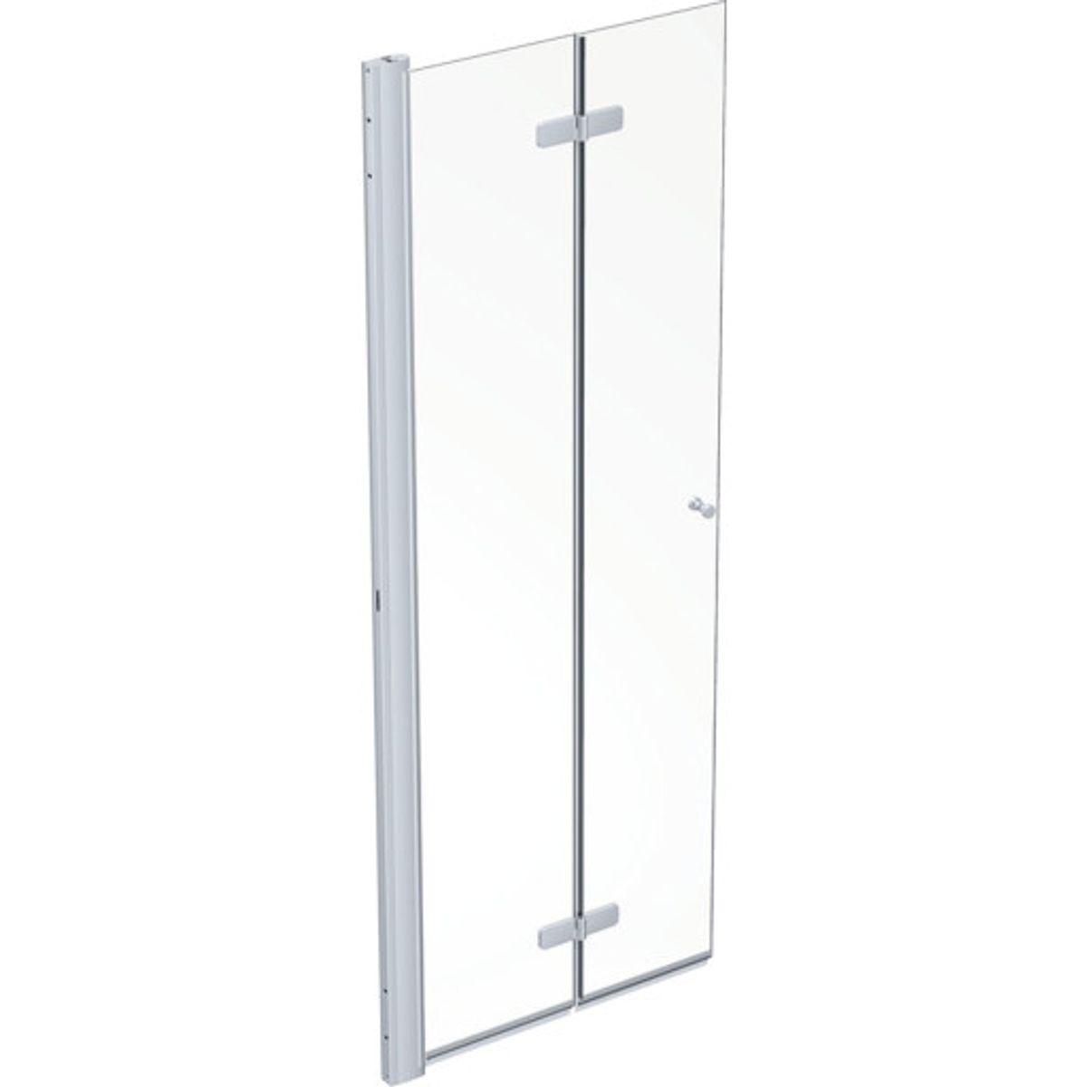 foldedør 700x2000mm Contura Shower aluminium