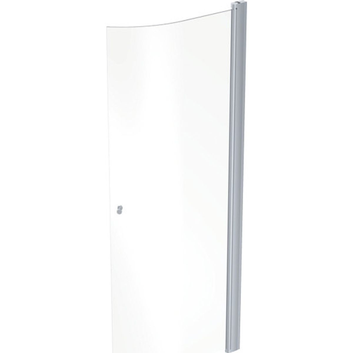 svingdør 633x2000mm Contura Shower aluminium