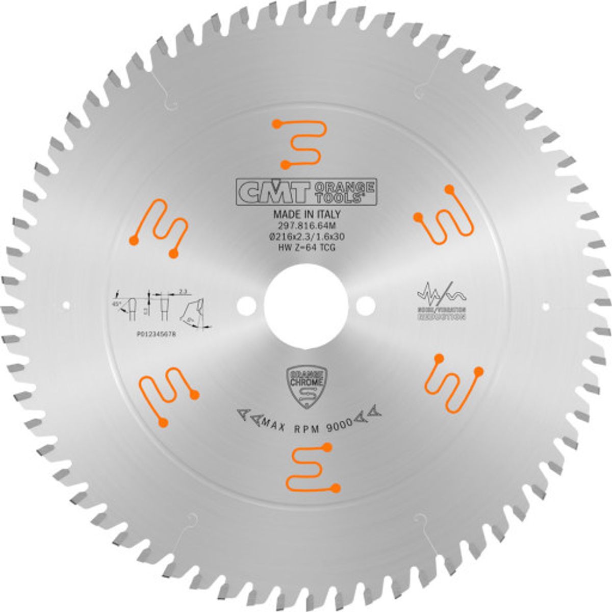 Klinge 216x2,3x30 Z64 NE NEG C