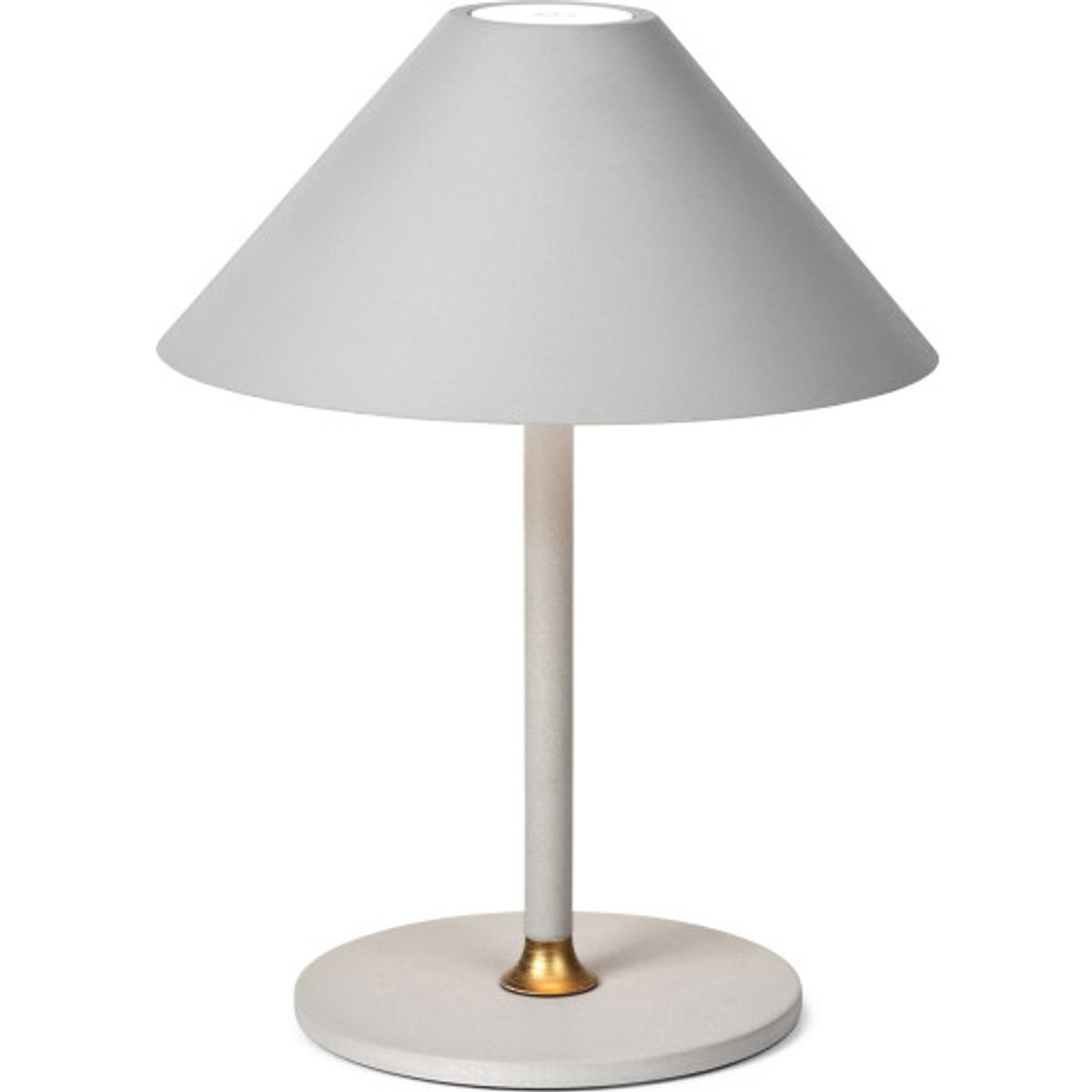 Halo Design Hygge genopladelig bordlampe, H25 cm, grå