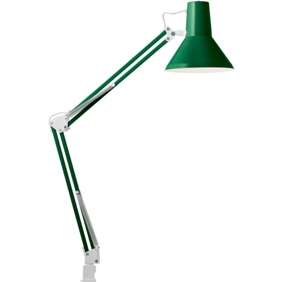 Arkitektlampe Jensen E27, grøn