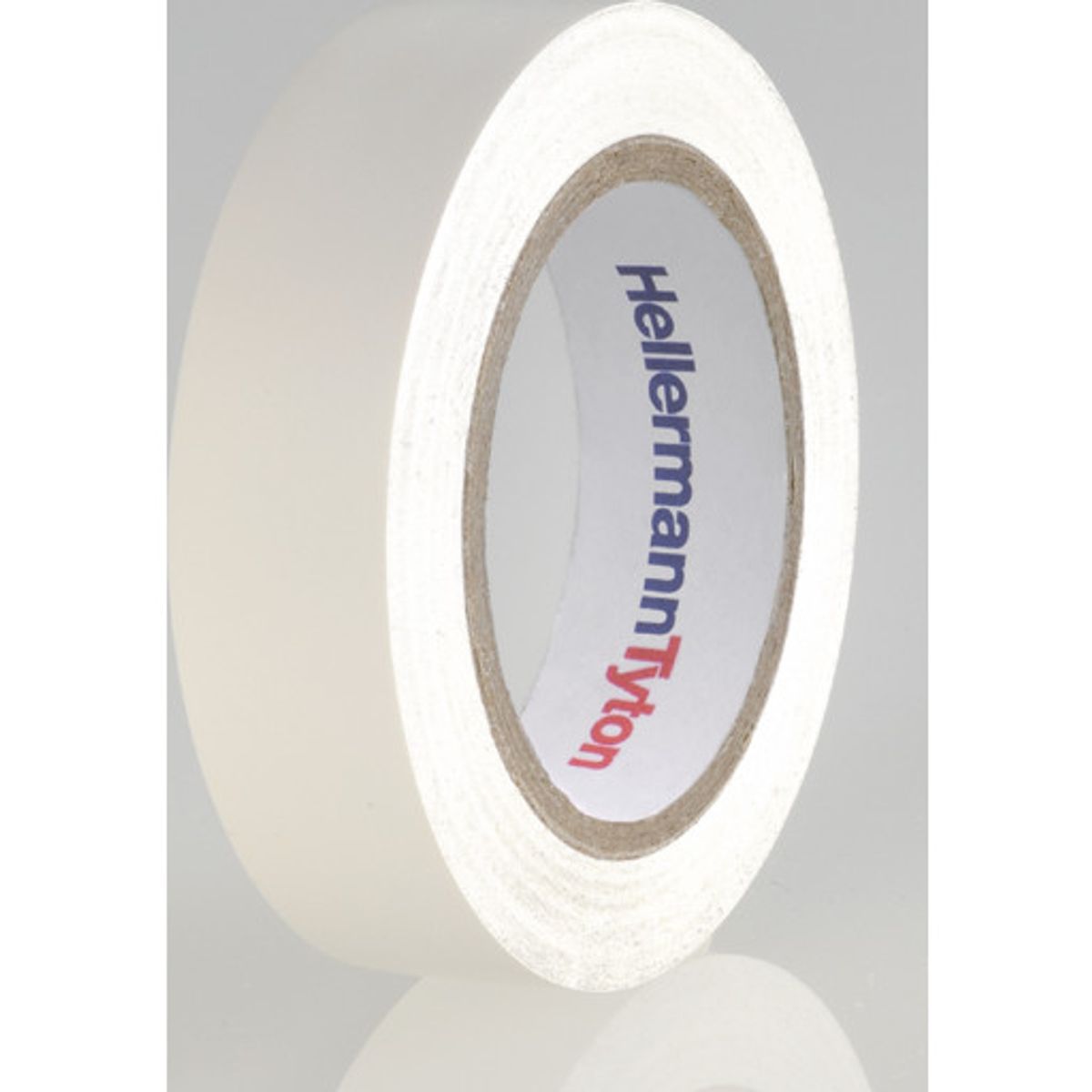 10 stk Hela Vinyltape, PVC isolerbånd 15 mm X 10 m, hvid