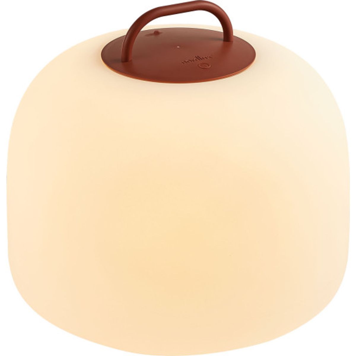 Nordlux Kettle genopladelig lampe, rød/hvid