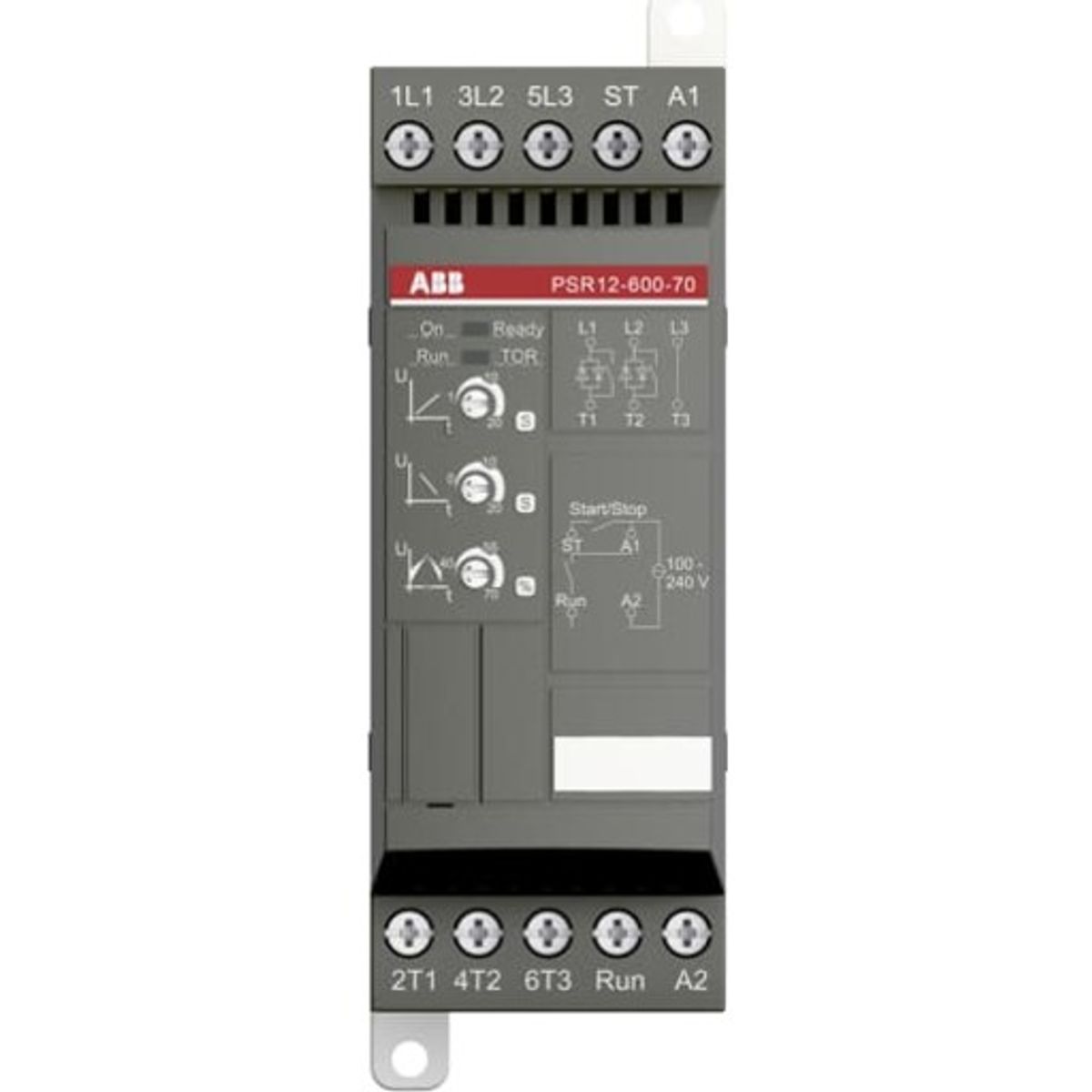 Softstarter 5,5kW 400V 12,0A 230V indb. By-pass PSR12-600-70