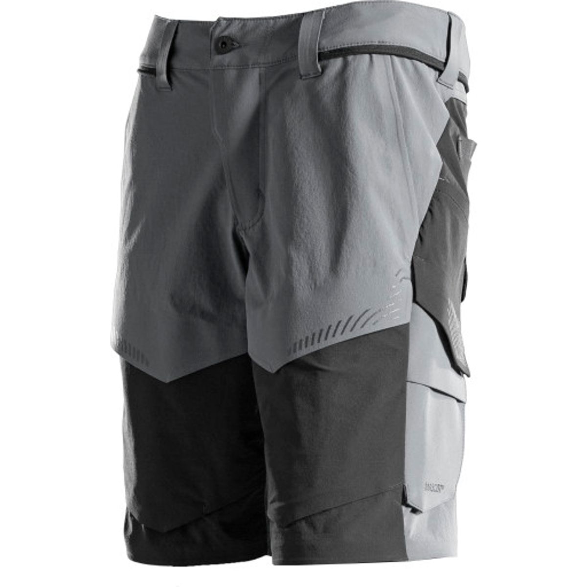 Mascot shorts 22149-605 stretch, stengrå/sort lgd. 24 str. C56