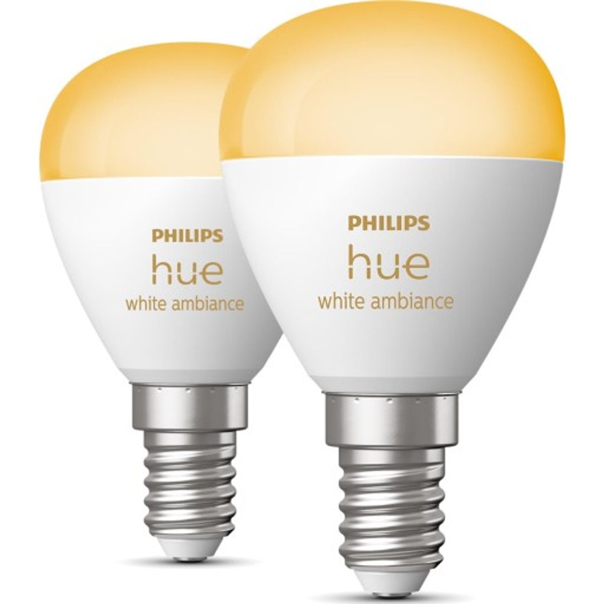 Philips Hue White Ambiance krone E14 (2-pak)