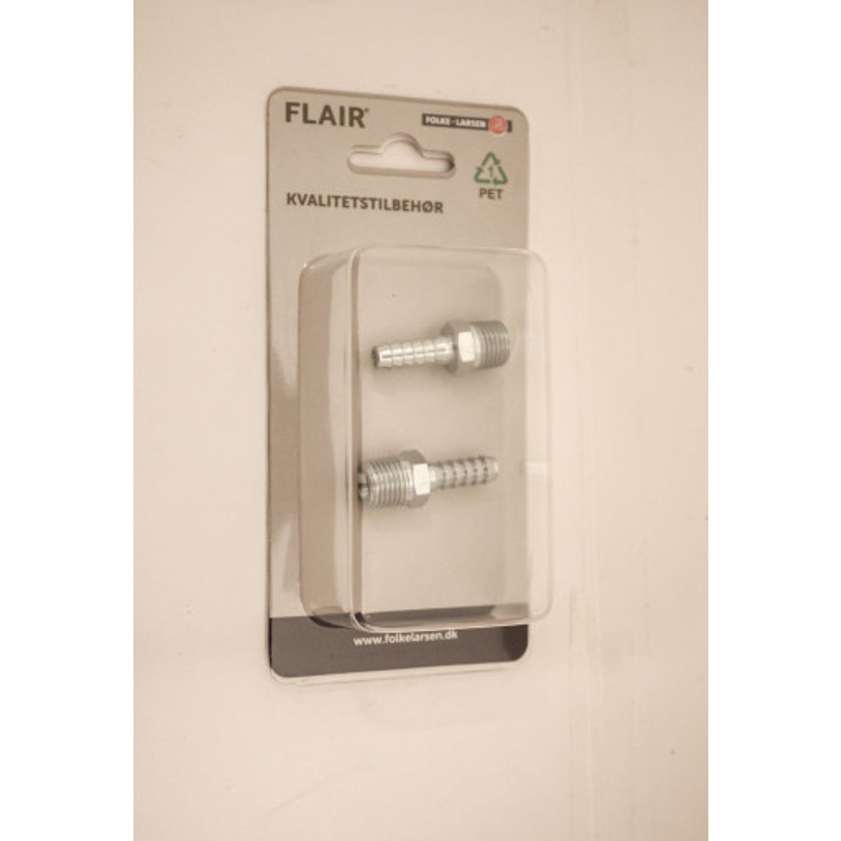 Flair slangestuds 6 mm med 1/4" udvendig gevind