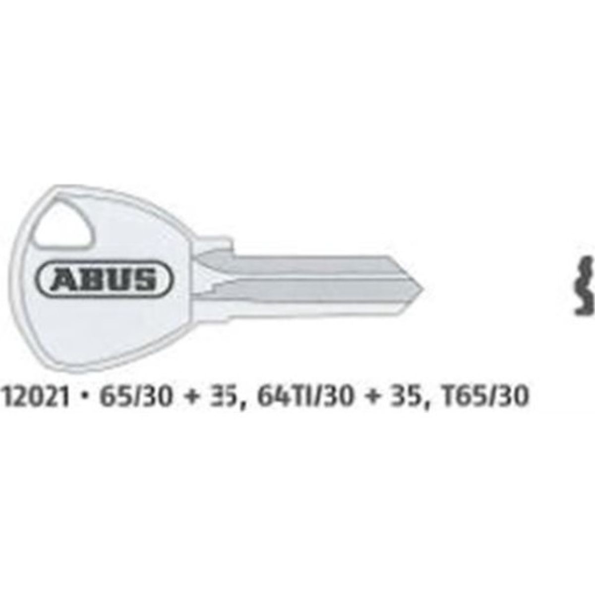 Nøgleemne Abus 65/30+35 64TI/3